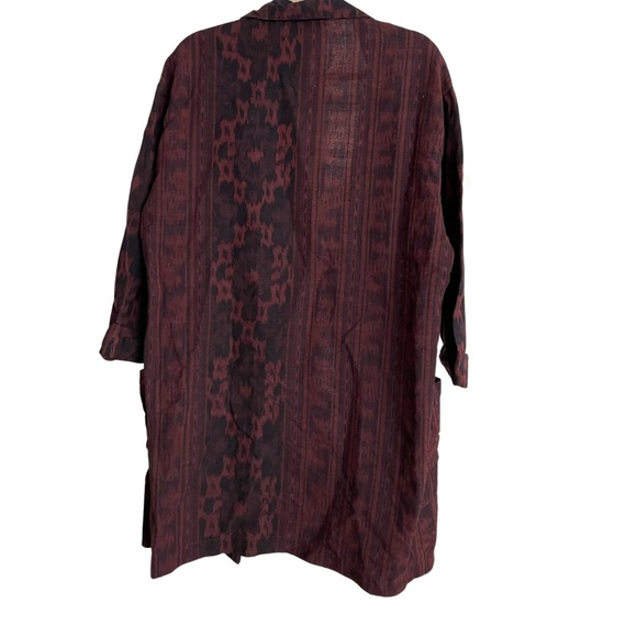 CLEOBELLA OXBLOOD SANTA FE COAT - Picture 2 of 2